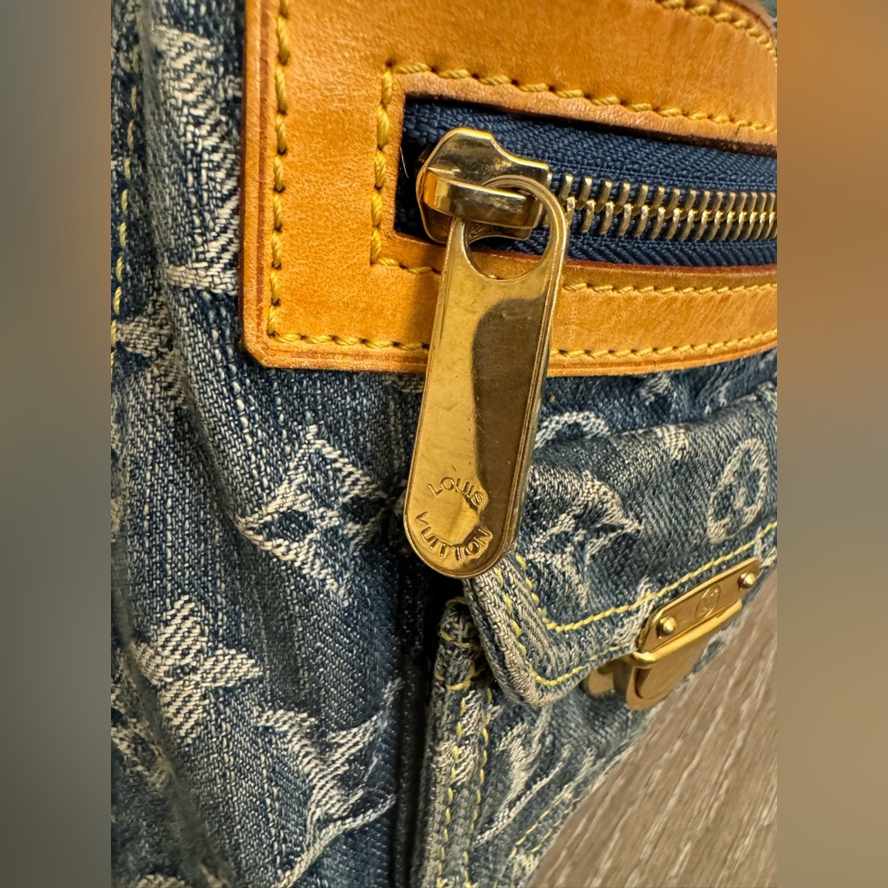 Louis Vuitton Monogram Denim Baggy PM blue - Picture 10 of 16